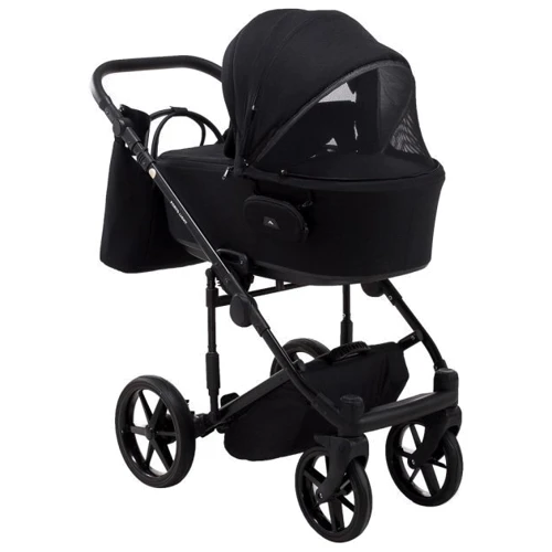Коляска 2 в 1 Adamex Porto Light Tip TK-79 Черный (625705): Ширина шасси 57 см