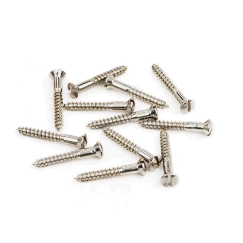 Винты для бриджа FENDER Pure Vintage Slotted Telecaster Bridge-Strap Button Mounting Screws