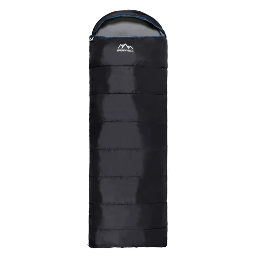 Спальный мешок SportVida R Black/Grey (SV-CC0072): Материал внешней ткани 210Т Polyester Ripstop