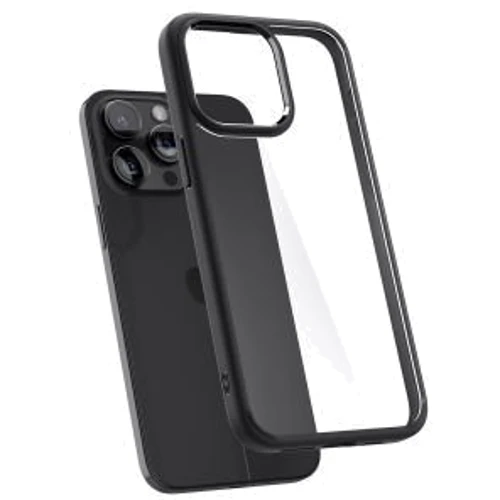 Чехол для iPhone Spigen Ultra Hybrid Matte Black (ACS06799) for iPhone 15: Тип чехла накладка на заднюю часть