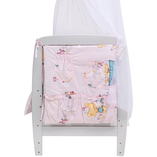 Комплект постельного белья Qvatro Gold RG-08 (медведи на кораблике) розовый (680938)