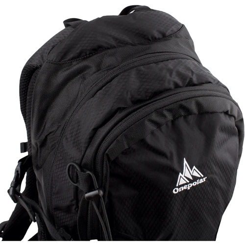 Мужской рюкзак Onepolar черный (W1537-black): Застежка Молния