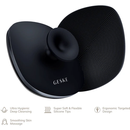 Щетка для тела GESKE Body Brush metal 4в1 black (HB0341)