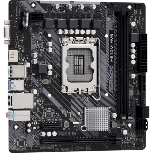 ASRock H610M-HVS: Оперативна пам'ять 2xDDR4 3200 МГц, до 64 ГБ