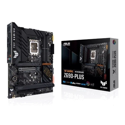 ASUS TUF GAMING Z690-PLUS: Оперативна пам'ять 4xDDR5 6000+ МГц, до 128 ГБ