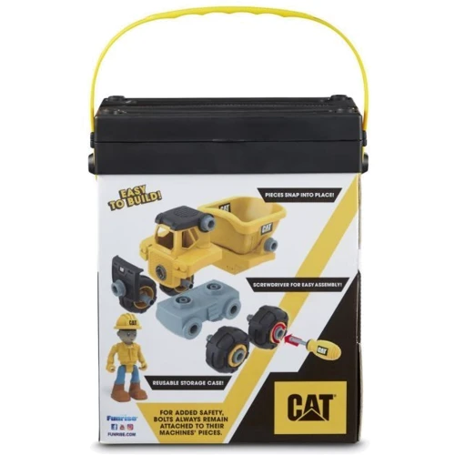 Игрушка-конструктор Самосвал Funrise CAT Machine Maker 20 см (80901F)