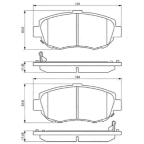 Гальмівні колодки Bosch 0 986 494 211 фото 1