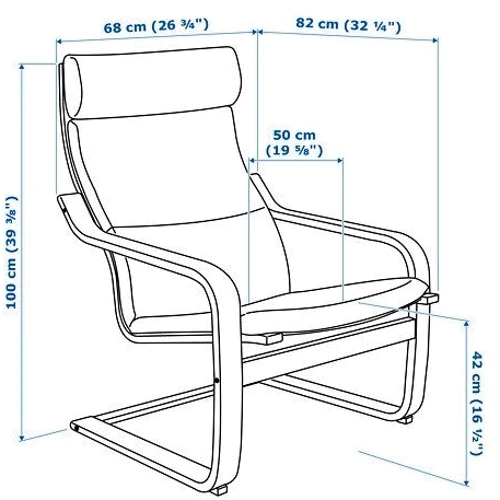 Кресло ІКЕА POÄNG (198.305.88): Производитель Ikea