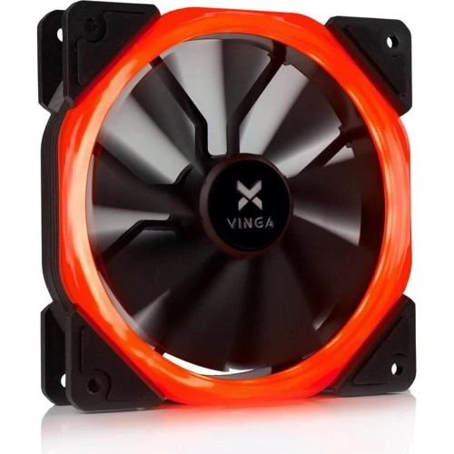 Кулер Vinga LED fan-01 red