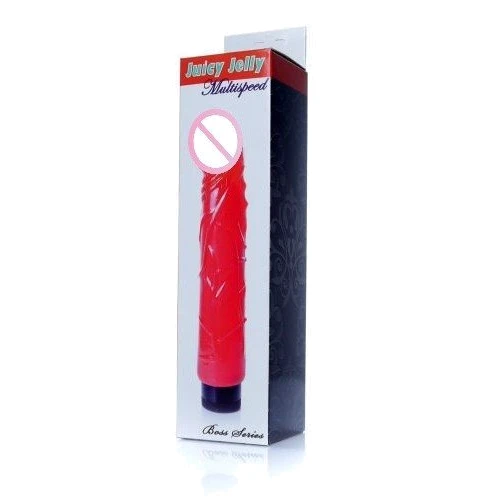 Вибратор BOSS of TOYS Boss Series - Juicy Jelly Multispeed Red, BS6700075