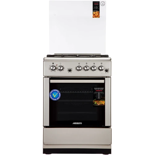 Плита комбінована Ardesto FSC-F6060PS: Кількість газових конфорок 4