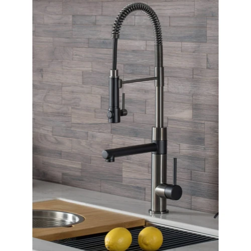 Змішувач для кухонного миття Kraus KPF-1603MBSB