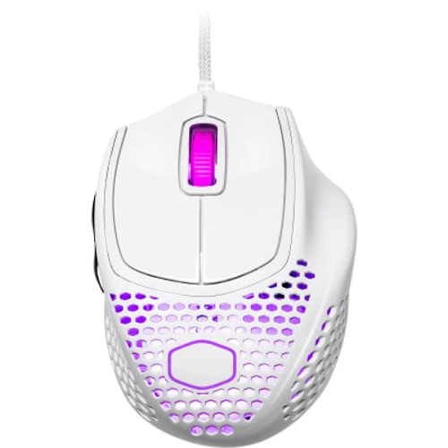 Мышь CoolerMaster MM720 USB Glossy White (MM-720-WWOL2): Интерфейс подключения USB