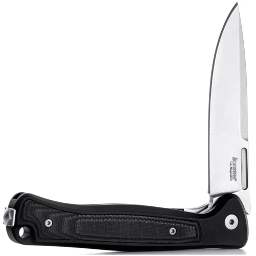 Нож Lionsteel Skinny Aluminium SW black (39.21.46): Система блокировки Есть