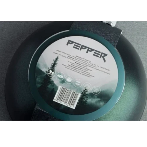 Сковорода Pepper EMERALD WOK 28x8.0 cм TITANIUM PRO (PR-2108-28): Материал корпуса Алюминий
