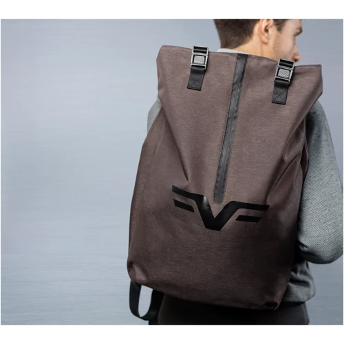 Сумка для ноутбуков Frime 16" City Brown: Вместимость ноутбук, блок питания, аксессуары