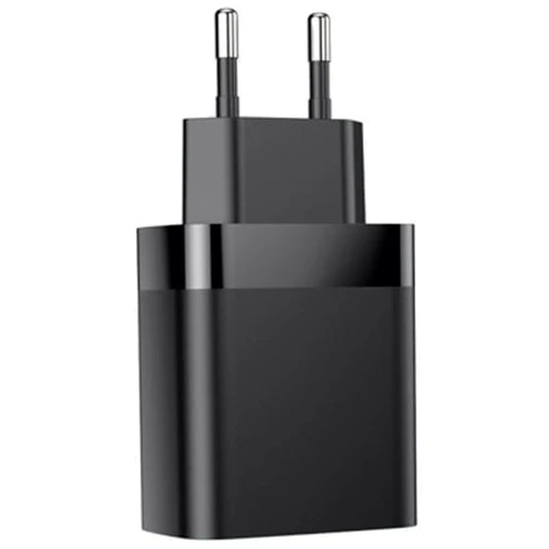 Зарядное устройство Baseus USB Wall Charger 2xUSB Mirror Lake Display Quick Charge 18W Black (CCJMHA-A01): Особенности Быстрая зарядка