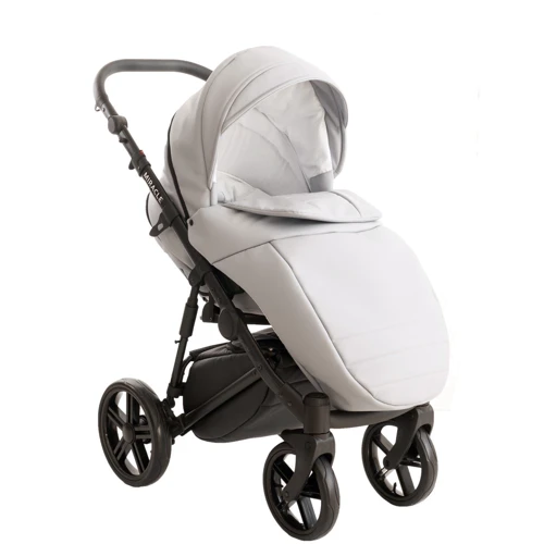 Універсальна коляска 2 в 1 Broco Miracle Black 9023-BMB-04, grey, сірий фото 17