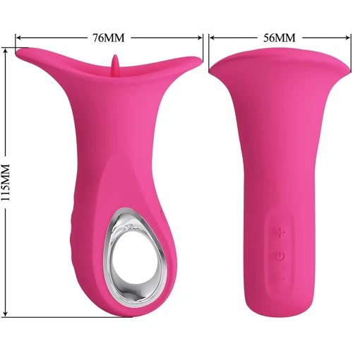 Стимулятор клитора LYBAILE Pretty Love Clyde Pink (BI-300080)