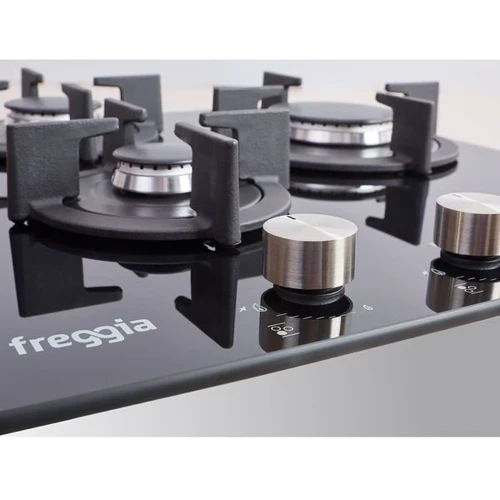 Варочная поверхность газовая Freggia HC430VGB: Расположение панели спереди