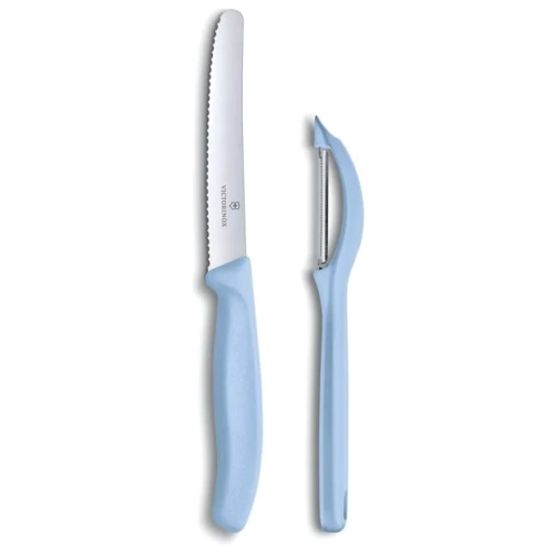 Набір кухонних ножів Victorinox SwissClassic Paring Set 2 пр. (6.7116.21L22): Кількість предметів 2