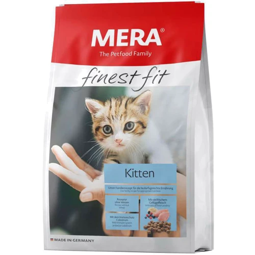 Сухой корм Mera Finest Fit Kitten для котят с птицей и лесными ягодами 10 кг (033645)