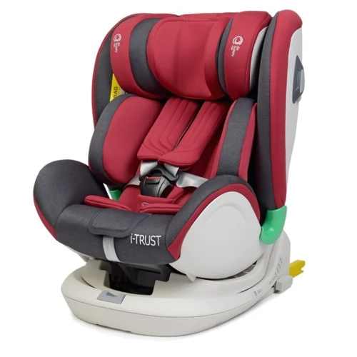 Автокресло El Camino (0-36кг) ME 1081 I-TRUST 360 ISOFIX Red (ME 1081)