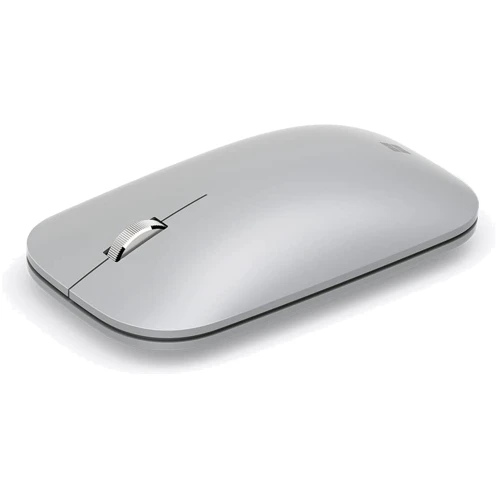 Мишка Microsoft Surface Mobile Mouse Silver (KGY-00001): Ергономіка симметричная для левшей