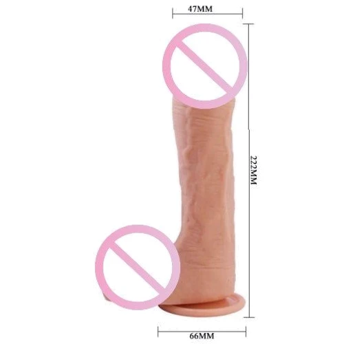Фаллоимитатор на присоске Baile Beautiful JOHNSON 8,7'' Flesh, BW-008040NR