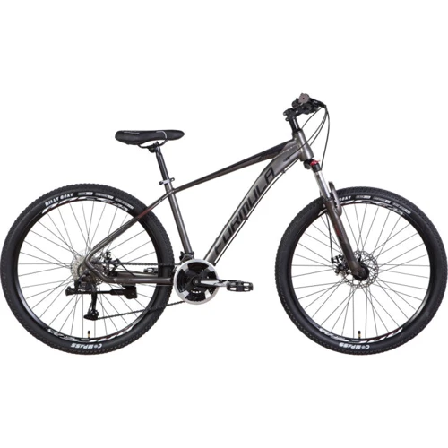Велосипед Formula ZEPHYR 3.0 AM DD 2022 AL 27.5" темно-серебристый с черным (OPS-FR-27.5-154)