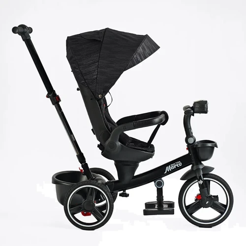 Дитячий велосипед Best Trike 3-х колісний чорний (9155/365-12): Тип 3х колесный велосипед