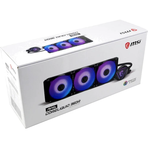 Кулер MSI MAG CORELIQUID 360R: Тип подшипника шариковый