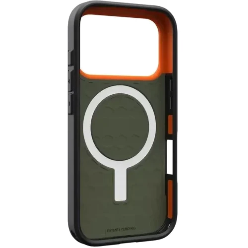 Чехол для iPhone Urban Armor Gear UAG Civilian Magsafe Olive/Orange (114545117297) for iPhone 17 Pro