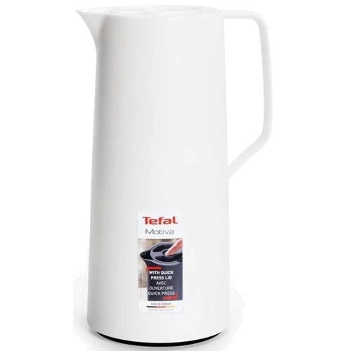 Термос Термокувшин Tefal Motiva 1 л белый (N4170410): Цвет белый