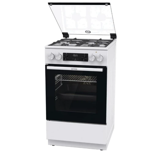 Плита комбінована Gorenje GK5C41WF-B: Управління механическое, электронное
