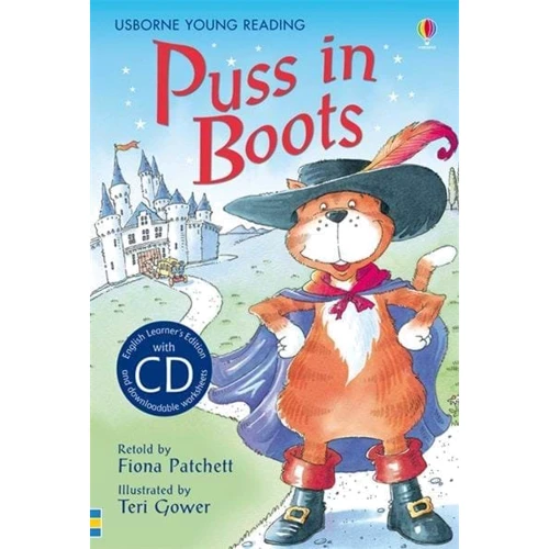 Puss in Boots / Кіт у чоботях. Книга + CD