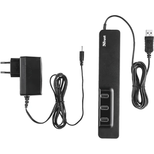 Аксессуар для накопителя Trust Oila 10port port USB 2.0 Hub (20575) фото 3