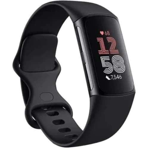 Fitbit Charge 6 Obsidian / Black Aluminum (Фітнес-браслети) (77670338) Stylus approved