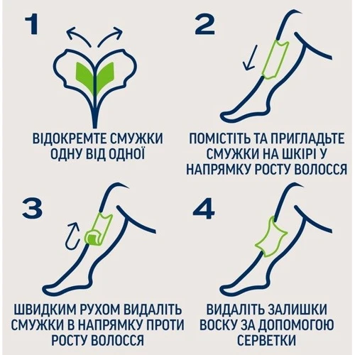 Veet Professional Восковые полоски для депиляции для сухой кожи с Алое Вера 12 шт фото 4