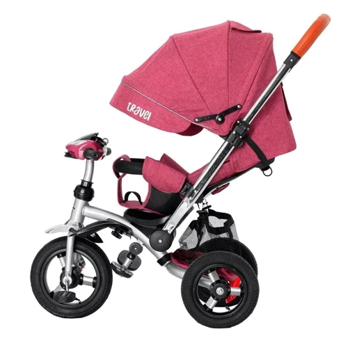 Велосипед триколісний Tilly Travel Фіолетовий льон (T-387/1 PURPLE): Рекомендований вік от 1 года