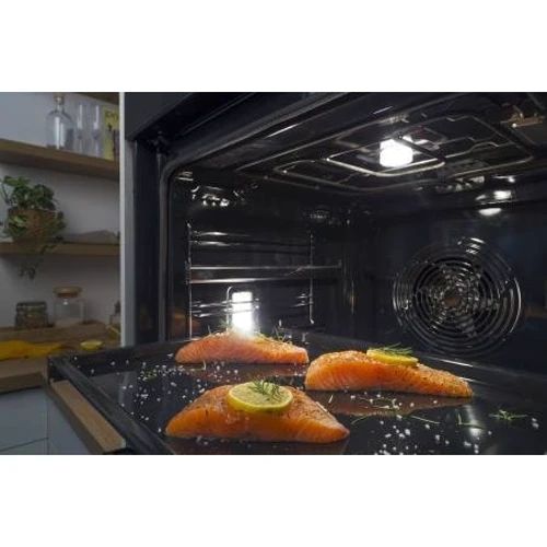 Духовой шкаф электрический Gorenje BOSX6747A01BG: Количество стекол дверцы 3