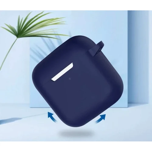 Чехол BeCover Silicon Case Deep Blue (709572) for Xiaomi Redmi Buds 3: Особенности С карабином