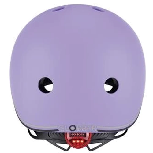Шлем защитный детский Globber Go Up Lights лавандовый 45-51 см (506-103): Цвет фиолетовый