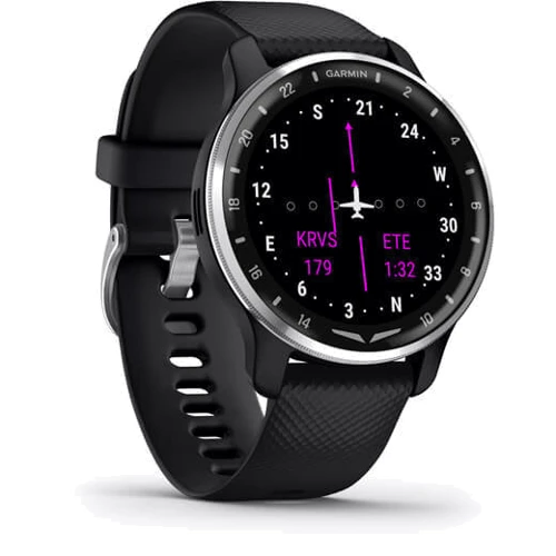 Смарт-часы Garmin D2 Air X10 Aviator Smartwatch Black (010-02496-19): Тип гаджета Взрослые смарт часы