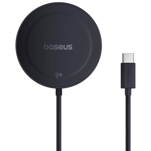 Зарядное устройство Baseus Wireless Charging Magnetic Mini4 Stand 15W Black (P10273300121-02) for Apple iPhone 16 I 15 I 14 I 13 I 12 series