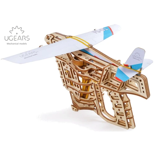 Механічний 3D пазл UGEARS "Пускач літачків" (70075) фото 11