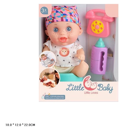Пупс Little Baby AD6606-2 с аксессуарами