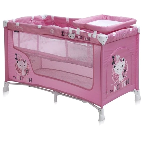 Манеж Bertoni NANNY 2L (pink kitten): Тип ліжечко-манеж