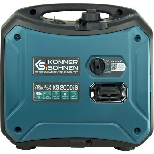 Генератор инверторный Konner&Sohnen KS2000IS: Объем двигателя 79.7 куб.см