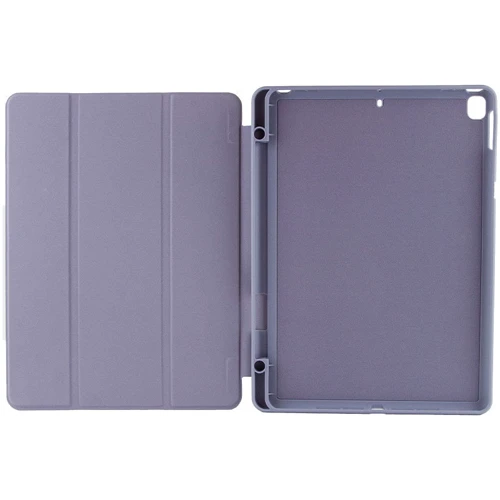 Аксессуар для iPad Epik Smart Case Lavender Gray for for iPad 10.2 (2019-2021): Особенности отделение для стилуса, Приятен на ощупь, Складывается в подставку, Стильный дизайн, Удобно держать в руке